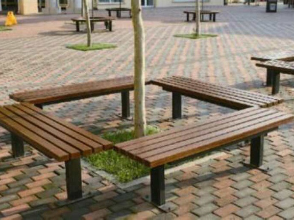 防腐木碳化木户外坐椅